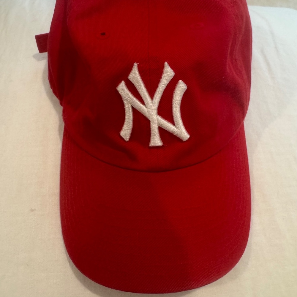 47 Brand - MLB NY Yankees - Branson Cap - Unisex - Red - One Size